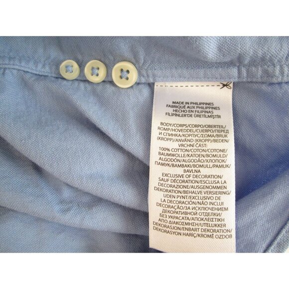 Men Polo Ralph Lauren Oxford Classic Fit Button Long Sleeve Shirt Sz 2XLT MT803 - Picture 9 of 10